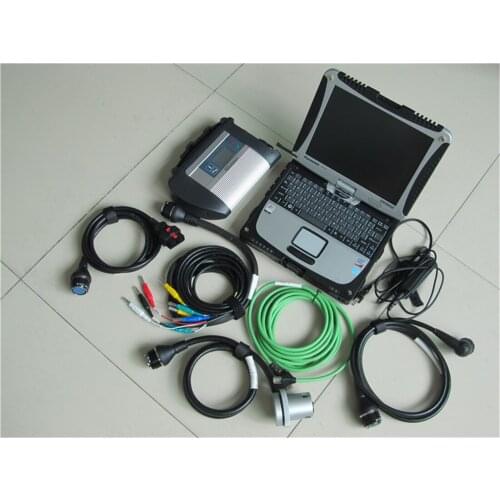 A+++Quality MB Star C4 SD Connect with Software 2020-06V SSD Laptop CF-19 work for star diagnosis c4 Diagnostic-Tool full kit