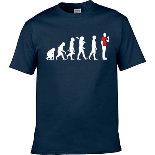 Sheldon Evolution T-shirts Men Summer The Big Bang Theory Tshirt Cotton Short Sleeve Brand Male Clothing Camiseta