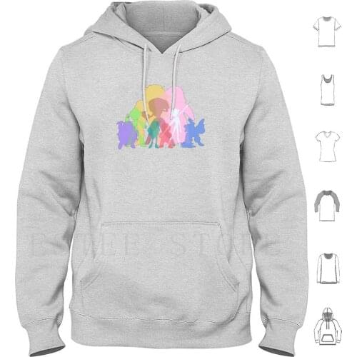 Gems Colors Hoodies Long Sleeve Steven Universe Su Amethyst Steven Universe Peridot Steven Universe Jasper Steven