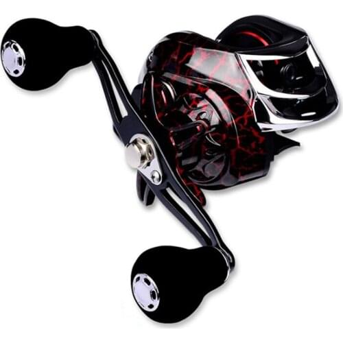 DYGYGYFZ Best Baitcasting Reel 8.1:1 12+1BB Bass Fishing Reel 10KG Max Drag Left Right Hand Reel Metal Dripping Wheel