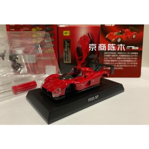 1/64 KYOSHO Ferrari F333 SP Collection of die-cast alloy assembled car decoration model toys