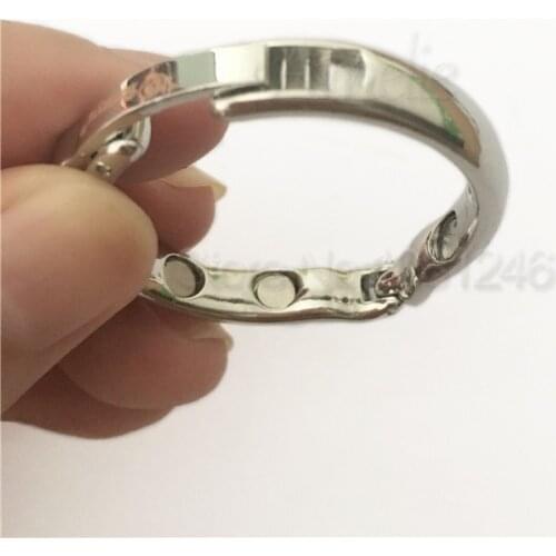 Magnet Cock Ring Metal Foreskin Correction Penis Ring,Adjustable Size Glans Physiotherapy Ring,Male Circumcision Ring V Type