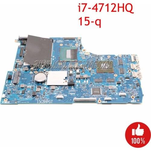 NOKOTION 765736-501 765736-001 For HP envy 15-Q 15-Q001TX Laptop motherboard 15.6 Inch i7-4712HQ CPU GTX850M 4GB Video Card