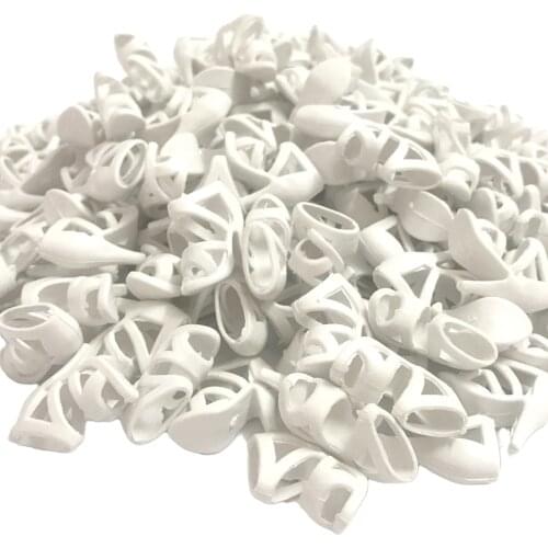 NK 100 Pair Doll White Shoes Cute Heels Fashion Sandals For Barbie Doll Accessories High Quality Baby Toy Wholesale DZ