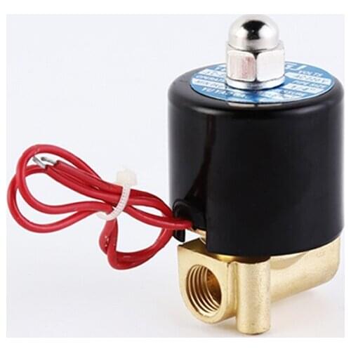 1/8" 1/4" Brass Solenoid Valve Normally Closed Solenoid Valve 24V 12V 220V 110V