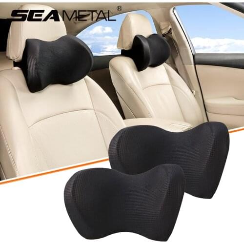 NEW Car Seat Headrest Pillow Interior Auto Seat Head Support Automobiles Neck Head Protector Cushion Pillows Auto Accessories
