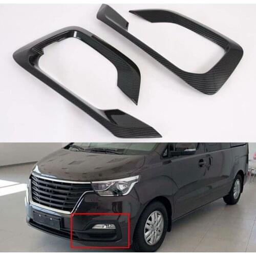 New Car Styling For Hyundai Starex H-1 Front Fog Light Lamp Decoration Trim Strips Auto Molding Accessory 2pcs