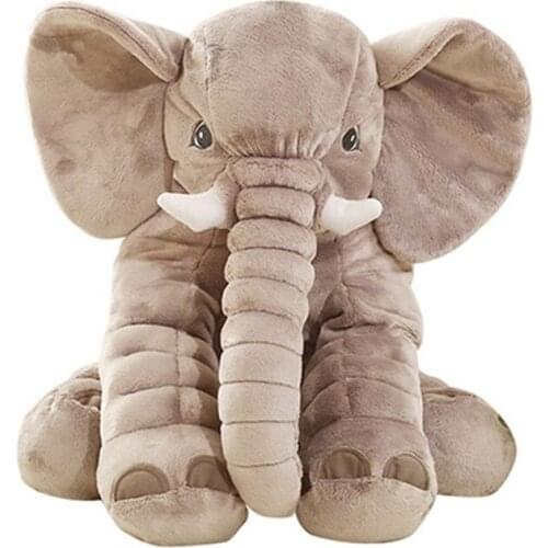40-85CM elephant doll plush toys Слон плюшевая игрушка long nose stuffed doll cartoon soft Peluche elefante baby pillow gifts