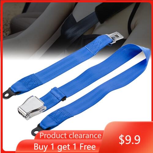 85cm-128cm Adjustable Airplane Motorcycle Car Seat Safe Belt Plane Seatbelt Extenders Colored Seat Belts Safety Belt