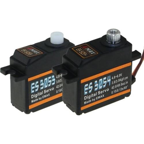 EMAX Yinyan steering gear fixed wing ES3003 3004 3053 3054 plastic metal analog digital