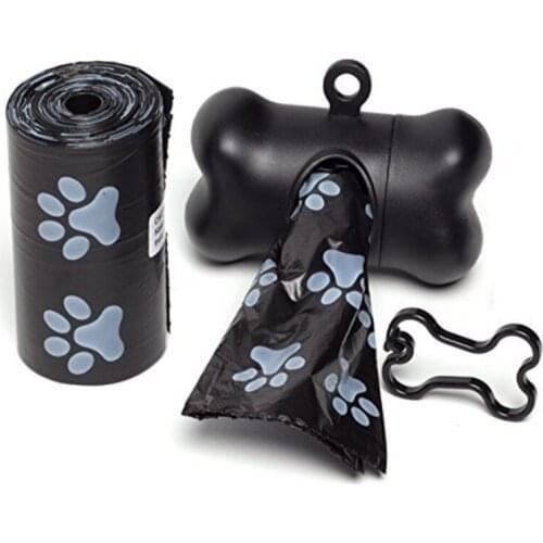 Dog Toilet Bag Pet Garbage Bag Biodegradable Outdoor Carrier Stand Dispenser Cleaning Pet Accessories