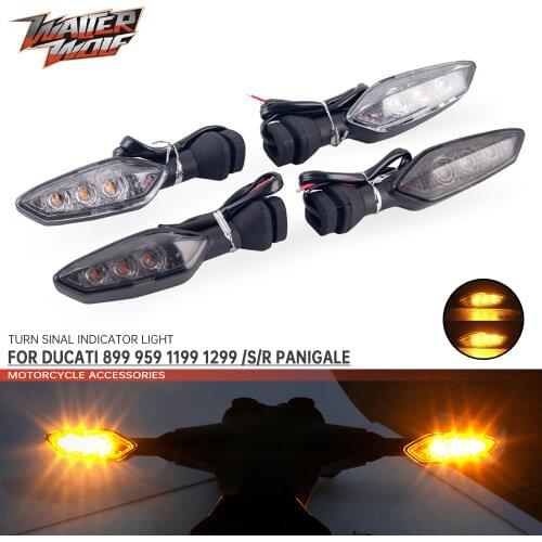 LED Rear Turn Signal Light For DUCATI MONSTER 821 899 959 1199 1299 Panigale V4 1100 S R Indicator Motorcycle Accessories Lamp