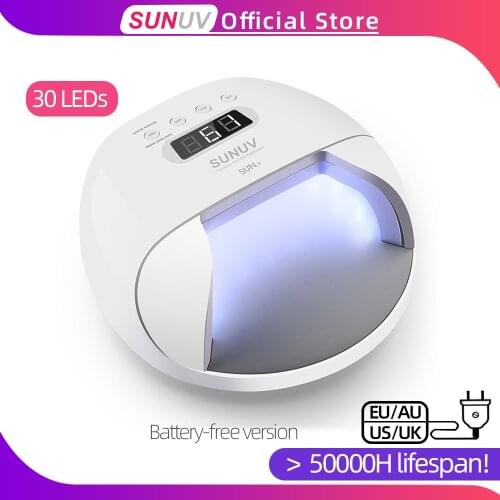 SUNUV SUN7 UV LED Lamp For Nails Dryer 48W Ice Lamp For Manicure Gel Nail Lamp UV Drying Tools Lamp For Gel Varnish
