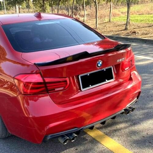 Rear Lip Spoiler For BMW F30 3 Series F35 2011 2012 2013 2014 2015 2016 2017 2018 ABS Tail Trunk Wing Decoration PSM Style