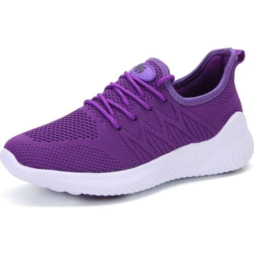 Sneakers Women Shoes Flats Casual Ladies Shoes Woman Lace-Up Mesh Light Breathable Female zapatillas de deporte para mujer