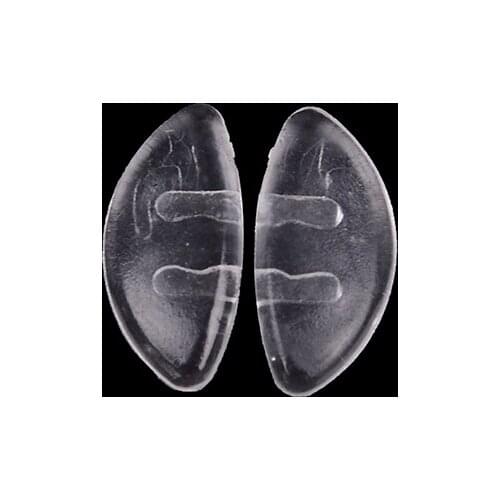 20pcs=10 Pairs Glasses White Anti-Slip Nose Pads Soft Eye Care Tools For Eyeglasses Silicone Nose Pads