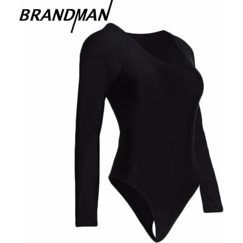 2018 Sexy Monokini Black One Piece Swimwear Women Top Swimsuit Swimwear Sexy Bodysuit Long Sleeve Beach Wear S-XXL Free Shipping