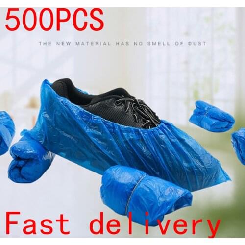 40# Thicken Shoe Cover Disposable Household Clean Hygienic Shoe Care Kit Breathable Dust-proof Non-slip Protective Shoe Cover