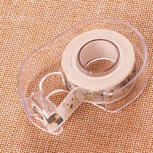 Free Shipping Stationery Transparent Tape Dispenser Cutter