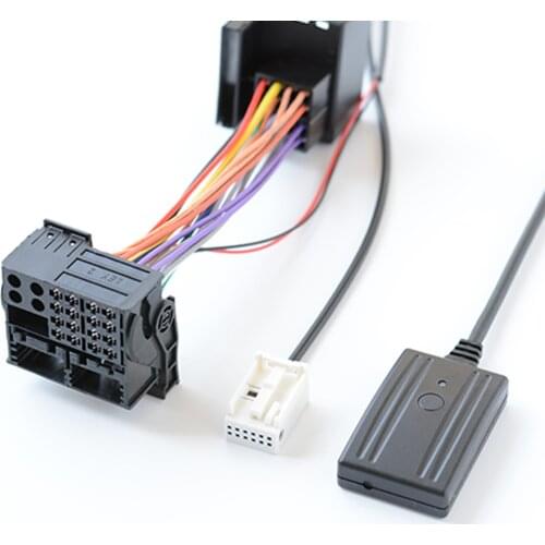 Bluetooth 5.0 Aux USB Handsfree Microphone Cable Adapter For BMW E60 E63 E64 E66 E81 E82 E70 E90 AUX Audio Lossless MIC