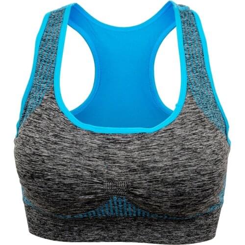 Quick Dry Sports Bra for Women ,Padded Push Up Yoga Sports Bra,Women Shockproof Gym Running Bra,Seamless Fitness Workout Bra Top