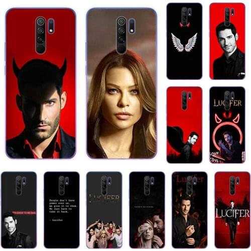 Lucifer Angel Wings Silicone Soft TPU Phone Case For Xiaomi Redmi Note 9 10 8 Pro Max 9T 9s 8a 7 9A 9C 8T 7a 6 6A S2 K20 Cover