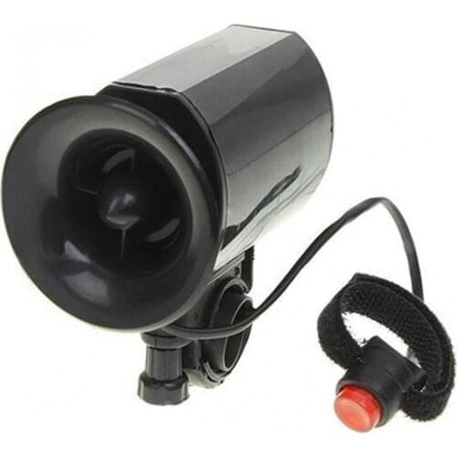 Electronic Bike Bicycle Ultra Loud Bell 6 Sound Effects Waterproof Alarm Speaker Safety Bicycle Bike Accessories