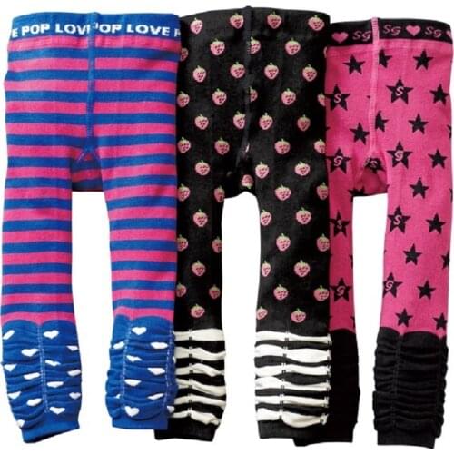 Cotton Girls Leggings Boys Harem Pants Girl leg warmer Stripe Children Clothes Underpants Baby Trousers 1 2 3 4 5 6 Years