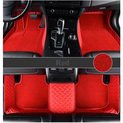 Good quality! Custom special car floor mats for Mercedes Benz E 350 400 500 550 Cabriolet A207 2016-2009 double layers carpets