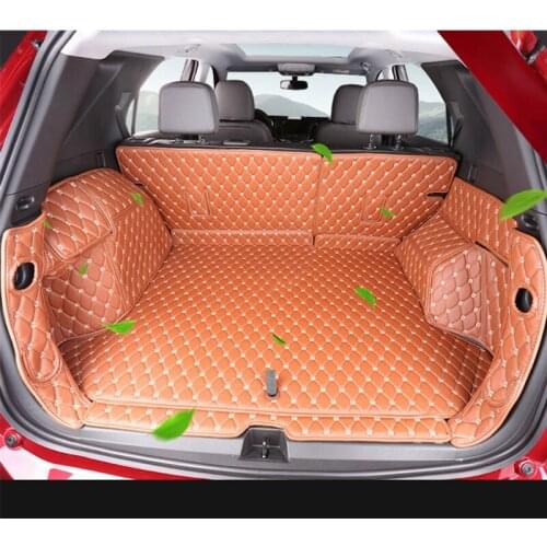 For Chevrolet Equinox 2017-Present Car Boot Mat Rear Trunk Liner Cargo Floor Carpet Tray Protector Internal Accessories Mats