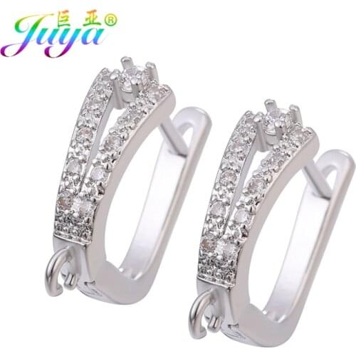 Juya 5 Pairs DIY Basic Earring Hooks Accessories Supplies For Handmade Fashion Earrings Jewerly Mkaing Components Supplies