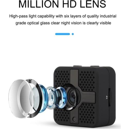 Mini Camera 1080P Wireless Wifi Home Security Remote Viewing Surveillance Outdoor Portable Sports Shooting Micro Camcorder