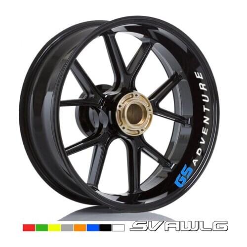 Motorcycle Wheel Sticker Decal Reflective Rim Bike for BMW GS Adventure R1200GS F800GS R1250GS R1150GS F700GS F850GS F750GS