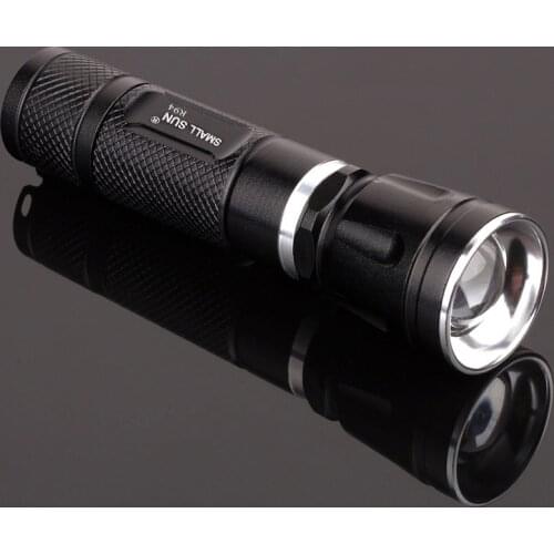 SMALL SUN Aluminum alloy waterproof torch light rechargeable super powerful led flashlight 18650 Outdoor lanterna bike camping