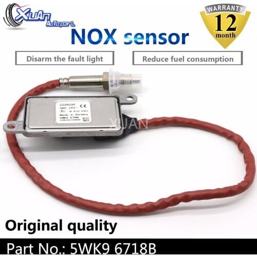 XUAN 22219281 New Manufactured Nitrogen Oxygen NOX Sensor For Volvo Truck EURO 6 FH4 FM4 22827993 22827992 5WK9 6718B