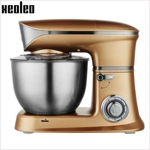 XEOLEO Planetary mixer 3 in1 Food Stand mixer 6.5L Dough mixer for Cream/Egg Whisk Blender with Dough Hook 1300W Food processor