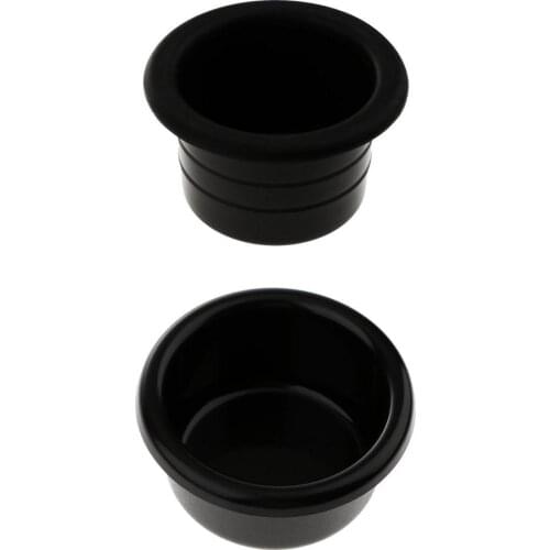 2pcs 100mm/90mm Plastic Cup Holder for Boats, RVs, Cars, Trucks, Sofas, Game Table Pockets