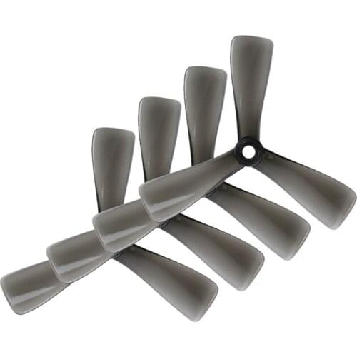 4Pcs for Nazgul 3535 3.5Inch Cine Tri-Blade/3 Blade Propeller Prop with 5mm Mounting Hole for FPV Protek35 Part