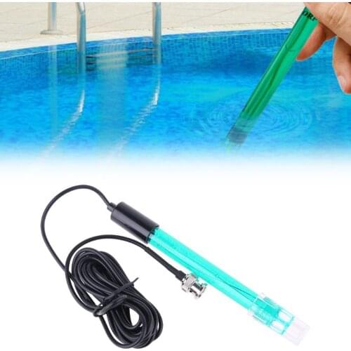 ORP Redox Electrode Combination BNC Type Connector Replacement Probe for Tester Meter 14cm Long 1.2cm Diameter 300cm Extra Long