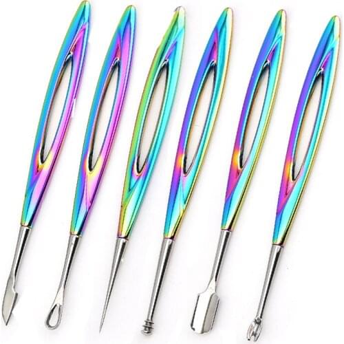 Hot Sale Stainless Steel Extractor Blackhead Remover Needles Acne Pimple Blemish Treatments Face Skin Care Sets Beauty Tools