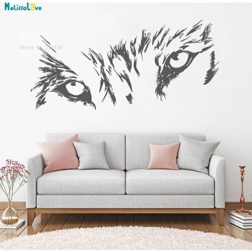 Wolf Beast Werewolf Predator Howl Animals Wall decor Wall Decal sticker Home Decoration Vinyl Art Murals Handmade YT1093