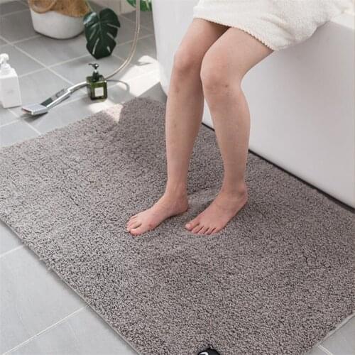 High-end soft bathroom mat bathroom absorbent non-slip door mat home living room bedroom hotel carpet kitchen toilet mat carpet