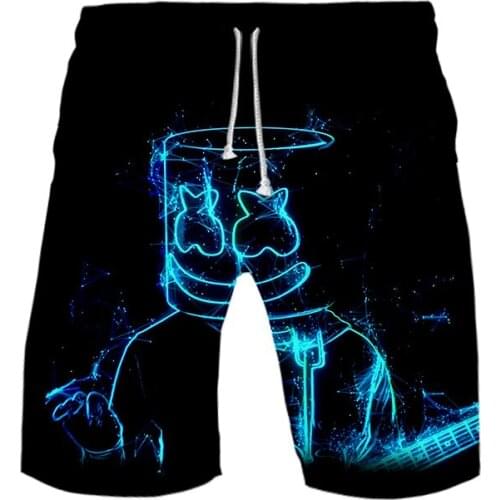 Candy Band Baida DJ Swim Shorts Trunks 3D Beach Board Shorts Swimming Pants Swimsuits boys Running Sports Surffing shorts