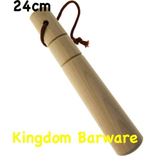 1 Mojito Muddler 24cm (10.6 Inch) Professional-Grade Wood - Best Drinks and Cocktails Bar Tool