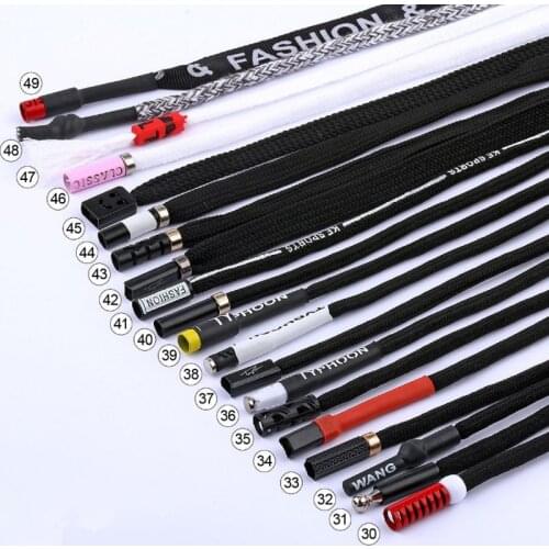 1pc Sweatpants Drawstring Strap Metal Head Sports Pants rope Cotton thread Belt Pants/Hoodies Accessories Diy Sewing R-2