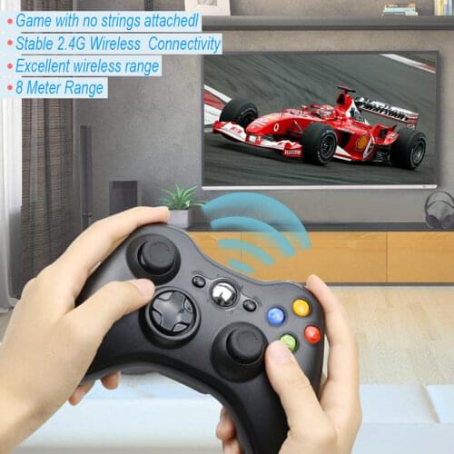 Wireless Controller For Microsoft Xbox 360 With PC Receiver Wireless 2.4G Gamepad Joystick Controler