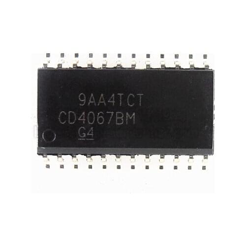 CD4067 CD4067BM SOP-24 single 16-way switch circuit