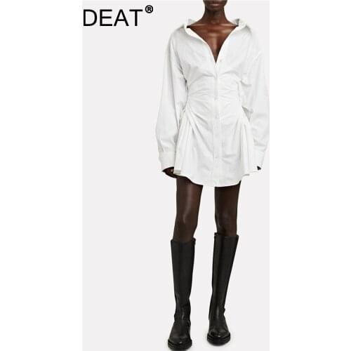 Модные платья-трапеции DEAT China At AliExpress