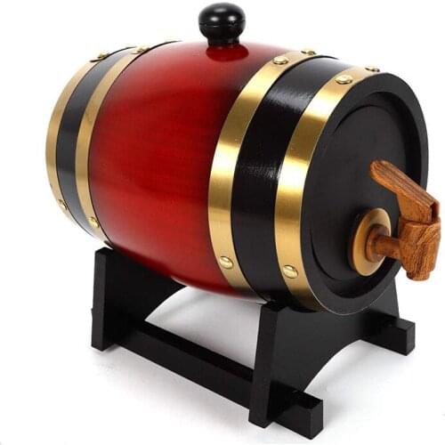Oak Barrels Wooden Barrel Wine Barrels with stand