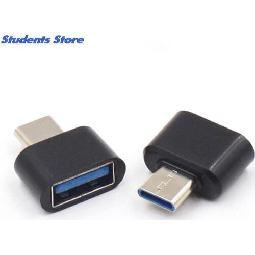 1/2Pcs Type-C Male to USB 3.0 Female USB C Converter For Samsung MacBook Xiaomi mi6 Nexus 5x 6p USB Adapter